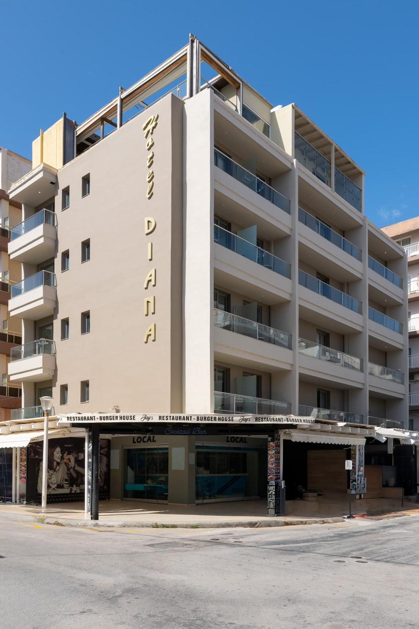 Diana Art Boutique Hotel Rhodes City Dış mekan fotoğraf
